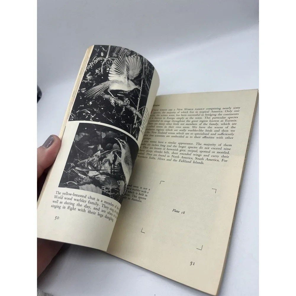 Vintage Song Birds Science Program Book National Audubon Add Pictures Homeschool
